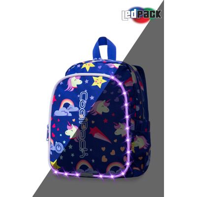 Plecak szkolny dla dziewczynki ciemnoniebieski CoolPack jednokomorowy Plecak szkolny dla dziewczynki ciemnoniebieski CoolPack jednokomorowy