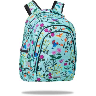 Patio Plecak szkolny dla dziewczynki Coolpack drafter 3 cherry tree kwiaty miętowy Patio Plecak szkolny dla dziewczynki Coolpack drafter 3 cherry tree kwiaty miętowy