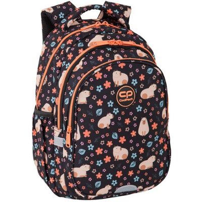 Patio Plecak Szkolny Dla Dziewczynki Coolpack Jerry Capybara, Czarny, Klasa 1-3 Patio Plecak Szkolny Dla Dziewczynki Coolpack Jerry Capybara, Czarny, Klasa 1-3