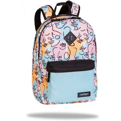 Patio Plecak Szkolny Dla Dziewczynki Coolpack Scout Art Deco Twarze E96576 Patio Plecak Szkolny Dla Dziewczynki Coolpack Scout Art Deco Twarze E96576