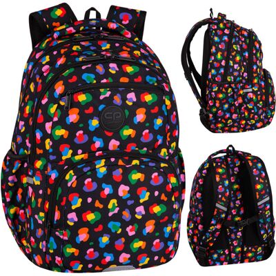 Plecak szkolny dla dziewczynki, kropki, czarny, Pick Imagine CoolPack Plecak szkolny dla dziewczynki, kropki, czarny, Pick Imagine CoolPack
