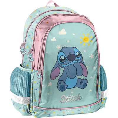 Plecak szkolny dla dziewczynki Paso Stitch miętowy Plecak szkolny dla dziewczynki Paso Stitch miętowy