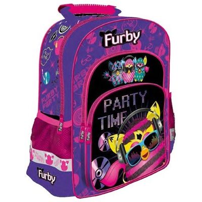 Plecak szkolny dla dziewczynki, Furby, fioletowy, St.Majewski Plecak szkolny dla dziewczynki, Furby, fioletowy, St.Majewski
