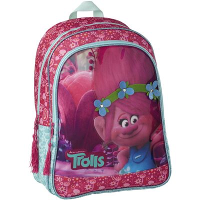 Plecak szkolny dla dziewczynki, Trolle, różowy, K-stationery Plecak szkolny dla dziewczynki, Trolle, różowy, K-stationery