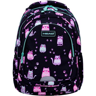 Astra Plecak szkolny dla dziewczynki w kotki Head Lovely Kitty AB330 klasa 1-3 Astra Plecak szkolny dla dziewczynki w kotki Head Lovely Kitty AB330 klasa 1-3