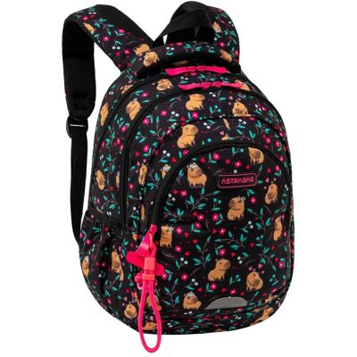 PLECAK SZKOLNY DZIECIĘCY MŁODZIEŻOWY TRZYKOMOROWY ASTRABAG FLOWER CAPY PLECAK SZKOLNY DZIECIĘCY MŁODZIEŻOWY TRZYKOMOROWY ASTRABAG FLOWER CAPY