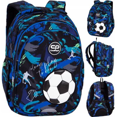 PLECAK SZKOLNY JERRY FOOTBALL NAVY COOLPACK PLECAK SZKOLNY JERRY FOOTBALL NAVY COOLPACK