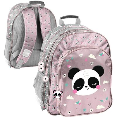 Paso Plecak szkolny Miś Panda Koala różowy KLASA 1-3 Paso Plecak szkolny Miś Panda Koala różowy KLASA 1-3