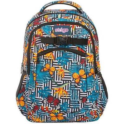 Plecak szkolny dla dzieci SPORT NATURE NS5, motyl, niebieski, Strigo Plecak szkolny dla dzieci SPORT NATURE NS5, motyl, niebieski, Strigo