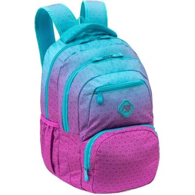 Astra PLECAK SZKOLNY MŁODZIEŻOWY DZIECIĘCY ABAG HEXAGON MINT OMBRE DLA DZIEWCZYN Astra PLECAK SZKOLNY MŁODZIEŻOWY DZIECIĘCY ABAG HEXAGON MINT OMBRE DLA DZIEWCZYN