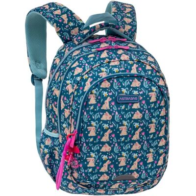PLECAK SZKOLNY MŁODZIEŻOWY DZIECIĘCY WIELOKOMOROWY ASTRABAG CANDY BUNNY PLECAK SZKOLNY MŁODZIEŻOWY DZIECIĘCY WIELOKOMOROWY ASTRABAG CANDY BUNNY