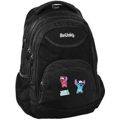 Paso PLECAK SZKOLNY MŁODZIEŻOWY Lilo i Stitch CZARNY BeUniq STICZ disney Paso PLECAK SZKOLNY MŁODZIEŻOWY Lilo i Stitch CZARNY BeUniq STICZ disney