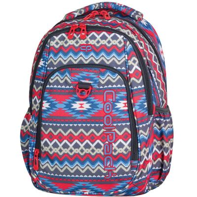 Patio Plecak Szkolny Dla Dziewczynki, Pasy, Niebieski, Strike Coolpack Patio Plecak Szkolny Dla Dziewczynki, Pasy, Niebieski, Strike Coolpack