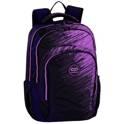 PLECAK szkolny młodzieżowy Rift Purple fioletowy czarny COOLPACK 4-8k PLECAK szkolny młodzieżowy Rift Purple fioletowy czarny COOLPACK 4-8k