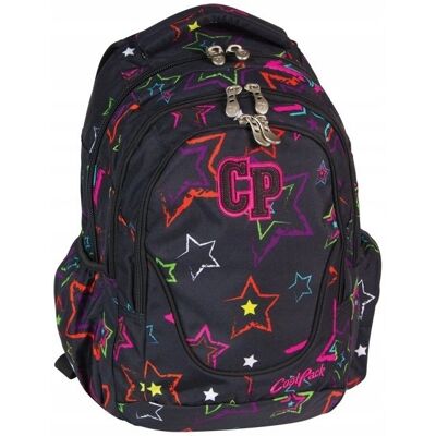 Plecak Szkolny Dla Dziewczynki, Gwiazdki, Czarny, Simple Coolpack Plecak Szkolny Dla Dziewczynki, Gwiazdki, Czarny, Simple Coolpack