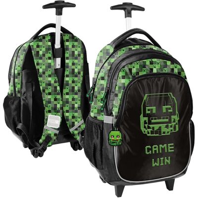 Paso Plecak szkolny na kółkach Piksel Pixel Gamer Paso Plecak szkolny na kółkach Piksel Pixel Gamer
