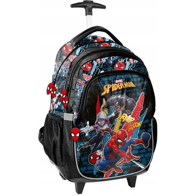 PLECAK SZKOLNY NA KÓŁKACH trolley SPIDERMAN PASO PLECAK SZKOLNY NA KÓŁKACH trolley SPIDERMAN PASO