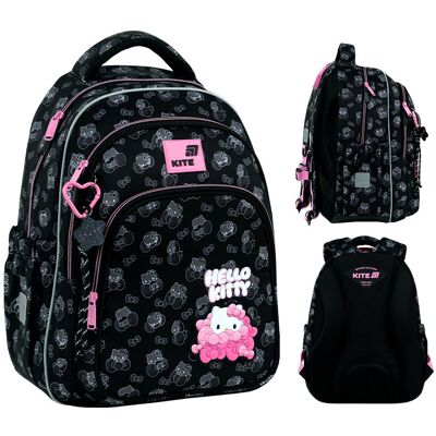 Plecak Szkolny Ortopedyczny Czarny Dziewczęcy 9-12 Lat Hello Kitty Kite Plecak Szkolny Ortopedyczny Czarny Dziewczęcy 9-12 Lat Hello Kitty Kite