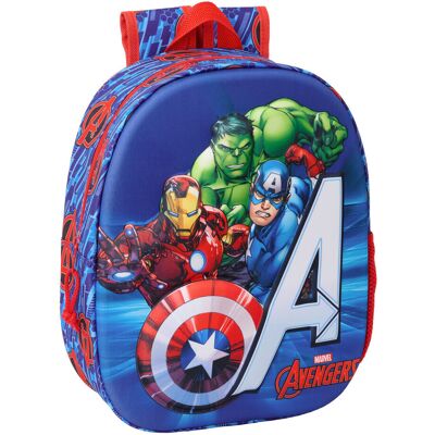 Safta Plecak szkolny The Avengers Czerwony 27 x 33 x 10 cm Safta Plecak szkolny The Avengers Czerwony 27 x 33 x 10 cm