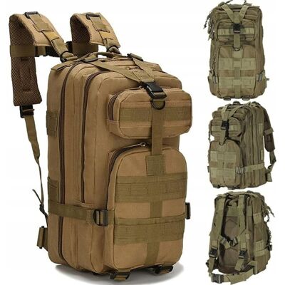 Inny producent Plecak taktyczny 30l TAN Molle Inny producent Plecak taktyczny 30l TAN Molle