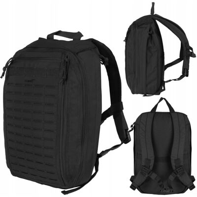 Plecak Taktyczny Wojskowy Militarny Miejski Texar Skypack Czarny 27l Plecak Taktyczny Wojskowy Militarny Miejski Texar Skypack Czarny 27l