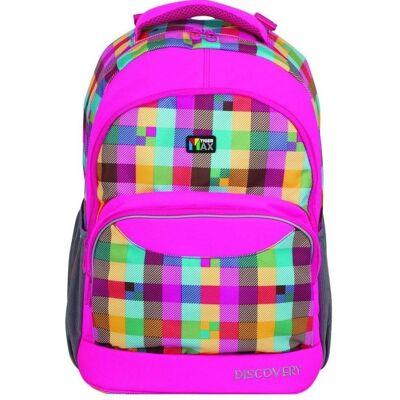Inny producent Plecak Tiger Max Discovery neon różowy Inny producent Plecak Tiger Max Discovery neon różowy