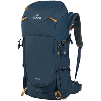 Plecak Trekkingowy Alpinus Veymont 55 Granatowy Nh11730 System Hydratacyjny H2o, System Nośny, Pokrowiec Plecak Trekkingowy Alpinus Veymont 55 Granatowy Nh11730 System Hydratacyjny H2o, System Nośny, Pokrowiec