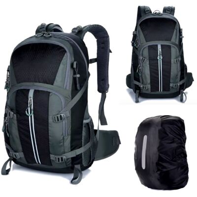 Inny producent Plecak turystyczny 40L Traper 2 BLACK z pokrowcem przeciwdeszczowym 45l M Inny producent Plecak turystyczny 40L Traper 2 BLACK z pokrowcem przeciwdeszczowym 45l M