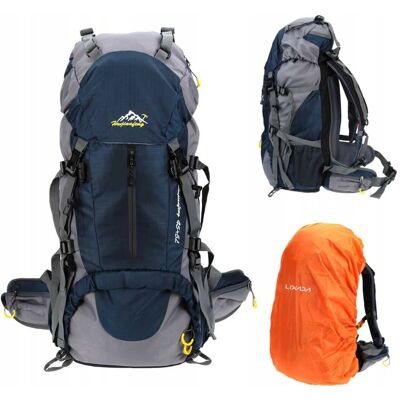 Inny producent Plecak turystyczny 45+5l Climber 1 GRANATOWY z pokrowcem trekkingowy w góry Inny producent Plecak turystyczny 45+5l Climber 1 GRANATOWY z pokrowcem trekkingowy w góry