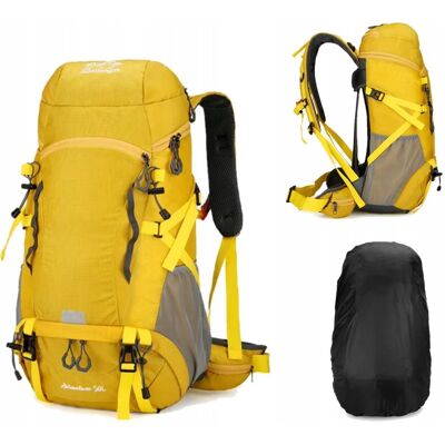 Inny producent Plecak turystyczny 50L Climber 2 ŻÓŁTY trekkingowy w góry na wycieczkę Inny producent Plecak turystyczny 50L Climber 2 ŻÓŁTY trekkingowy w góry na wycieczkę