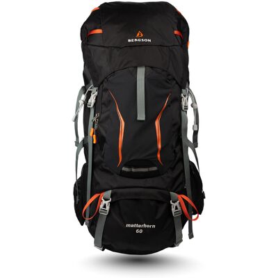 Plecak turystyczny 60L MATTERHORN 60 BERGSON Black Plecak turystyczny 60L MATTERHORN 60 BERGSON Black