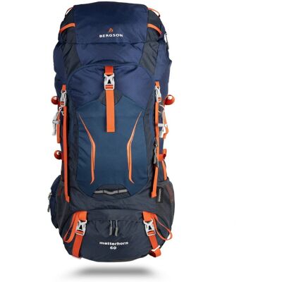 Plecak turystyczny BERGSON MATTERHORN 60 Navy 60L Plecak turystyczny BERGSON MATTERHORN 60 Navy 60L