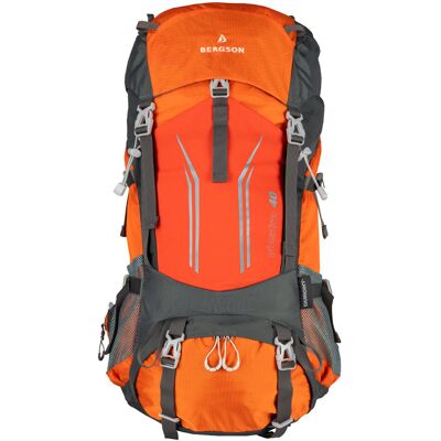 Plecak turystyczny Bergson VINSTRA 41-60 l pomarańczowy Plecak turystyczny Bergson VINSTRA 41-60 l pomarańczowy