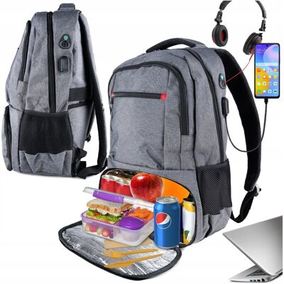 Inny producent Plecak Turystyczny Biwakowy Z Usb Kieszeń Termiczna Wodoodporny 35L Inny producent Plecak Turystyczny Biwakowy Z Usb Kieszeń Termiczna Wodoodporny 35L