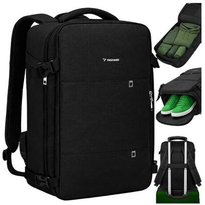 Iso Trade Plecak Turystyczny Podróżny 20L Bagaż Podręczny 12 Kieszeni do Samolotu USB Iso Trade Plecak Turystyczny Podróżny 20L Bagaż Podręczny 12 Kieszeni do Samolotu USB