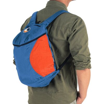 Plecak turystyczny składany Ticket to the Moon Mini Backpack 15L Royal Blue/Orange TMMBP3935 Plecak turystyczny składany Ticket to the Moon Mini Backpack 15L Royal Blue/Orange TMMBP3935