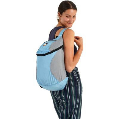 Plecak turystyczny składany Ticket to the Moon Mini Backpack 15L Sky Blue/Light Grey TMMBP3102 Plecak turystyczny składany Ticket to the Moon Mini Backpack 15L Sky Blue/Light Grey TMMBP3102
