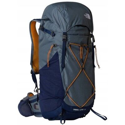 Inny producent Plecak turystyczny The North Face Trail Lite 36 - szary/granatowy/pomarańczowy Inny producent Plecak turystyczny The North Face Trail Lite 36 - szary/granatowy/pomarańczowy