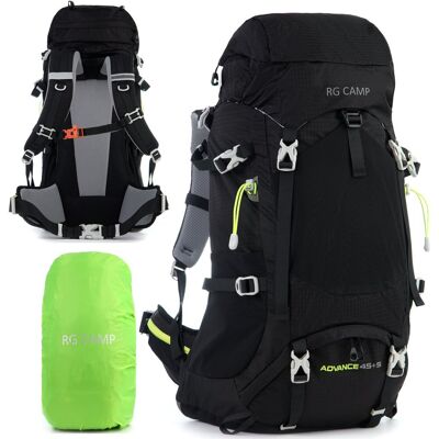 Plecak turystyczny trekkingowy 50L RG Camp Advance 45+5 damski męski podróżny górski wodoodporny Plecak turystyczny trekkingowy 50L RG Camp Advance 45+5 damski męski podróżny górski wodoodporny