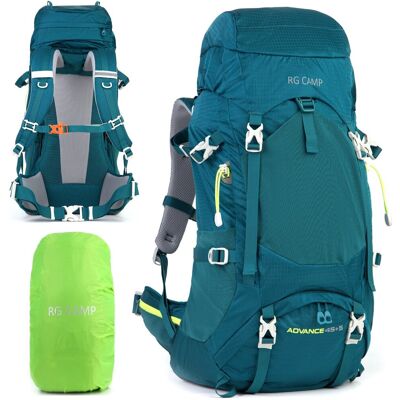 Plecak turystyczny trekkingowy 50L RG CAMP podróżny damski męski w góry wodoodporny Plecak turystyczny trekkingowy 50L RG CAMP podróżny damski męski w góry wodoodporny