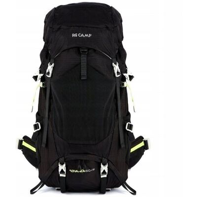 Plecak turystyczny trekkingowy 65L RG Camp górski podróżny ze stelażem Plecak turystyczny trekkingowy 65L RG Camp górski podróżny ze stelażem