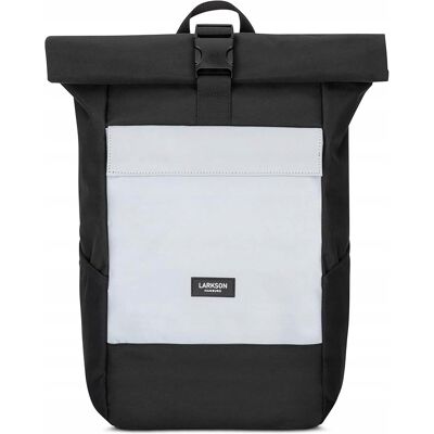 inna (Inny) PLECAK UNISEX LARKSON NO 4 CZARNY ODBLASKOWY inna (Inny) PLECAK UNISEX LARKSON NO 4 CZARNY ODBLASKOWY