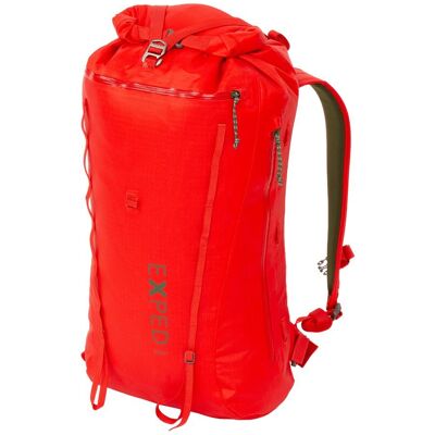 Plecak wodoszczelny turystyczny Exped Serac 25L M chili Plecak wodoszczelny turystyczny Exped Serac 25L M chili