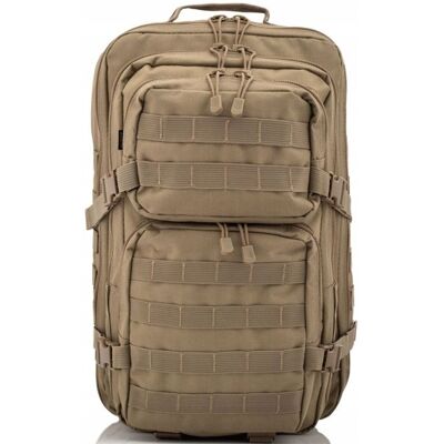 Bag Street Plecak Wojskowy Militarny Mały Beżowy Męski Damski Kordura Wodoodporny Iron Bag Street Plecak Wojskowy Militarny Mały Beżowy Męski Damski Kordura Wodoodporny Iron