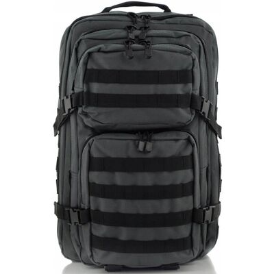 Bag Street Plecak Wojskowy Militarny Mały Szary Męski Damski Kordura Wodoodporny Iron Bag Street Plecak Wojskowy Militarny Mały Szary Męski Damski Kordura Wodoodporny Iron