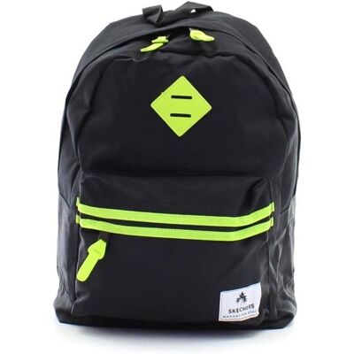Skechers, Plecak, Neonsplash, Czarny, 41x32x16 Cm Skechers, Plecak, Neonsplash, Czarny, 41x32x16 Cm