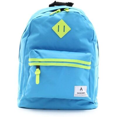 Skechers, Plecak, Neonsplash, Niebieski, 41x32x16 Cm Skechers, Plecak, Neonsplash, Niebieski, 41x32x16 Cm