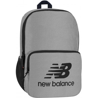 Szkolny PLECAK 1 zamek 3 kieszenie KOLOR SZARY NEW BALANCE Szkolny PLECAK 1 zamek 3 kieszenie KOLOR SZARY NEW BALANCE