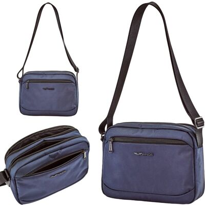 Torba Męska Na Ramię Wings Lekka Miejska Podróżna Organizer 5l Z Kieszeniami I Regulowanym Paskiem 28x21x9 Cm Torba Męska Na Ramię Wings Lekka Miejska Podróżna Organizer 5l Z Kieszeniami I Regulowanym Paskiem 28x21x9 Cm