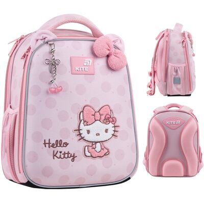 Tornister dla dziewczynek ortopedyczny plecak szkolny A4 Hello Kitty Kite Tornister dla dziewczynek ortopedyczny plecak szkolny A4 Hello Kitty Kite